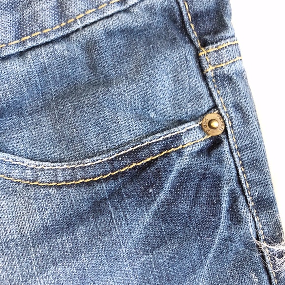 Paper Denim & Cloth Medium Wash Straight Leg Jeans - Picture 3 of 6